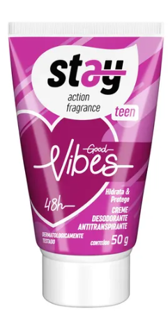Crema Antitranspirante Good Vibes Teen 50g Depimiel