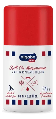 Antitranspirante Roll On Hombre 60 ml Algabo