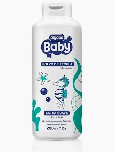Fécula Extra Suave Talco Algabo Baby 200g