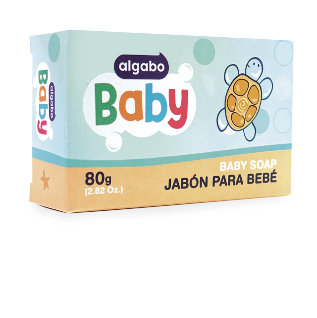 Jabón de Tocador en Caja Algabo Baby 80g