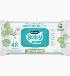 Toallitas Húmedas 48 Unidades Algabo Baby Natural