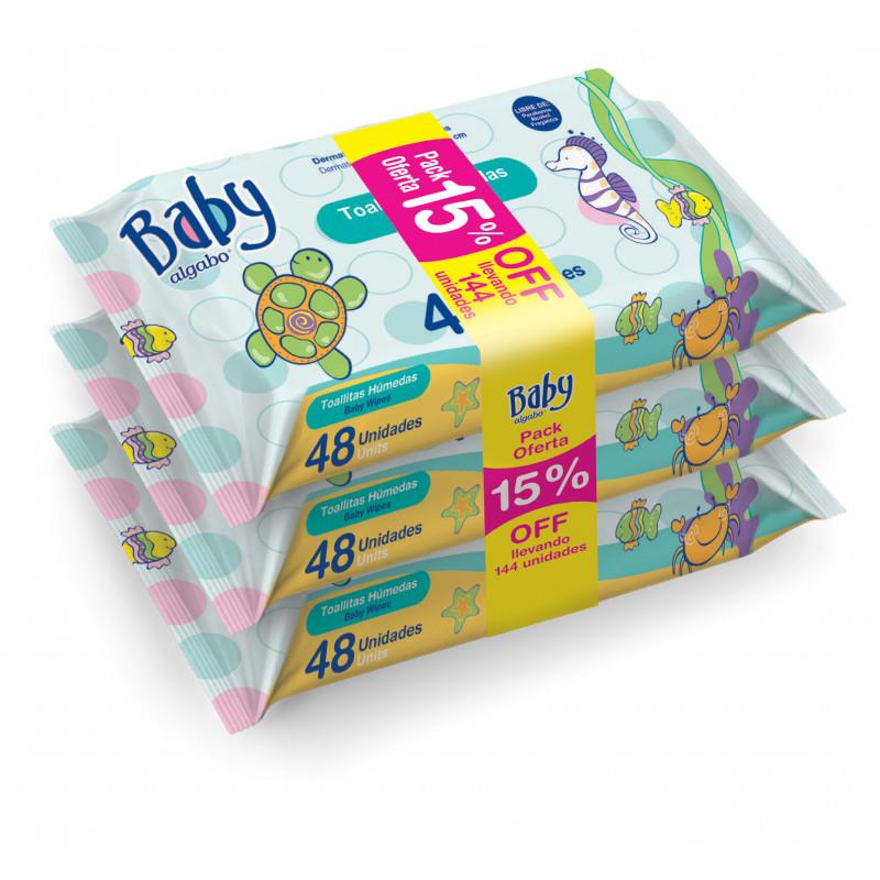 Algabo Baby Toallitas Húmedas Pack Económico