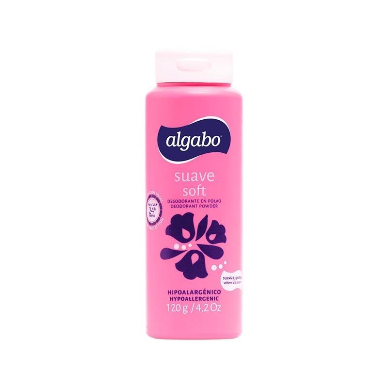 Algabo Control Desodorante en Polvo Rosa 120g