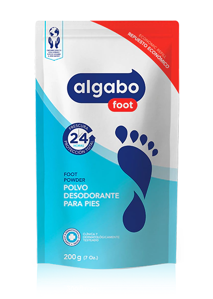 Algabo Foot Talco Pédico Repuesto Doypack 200g