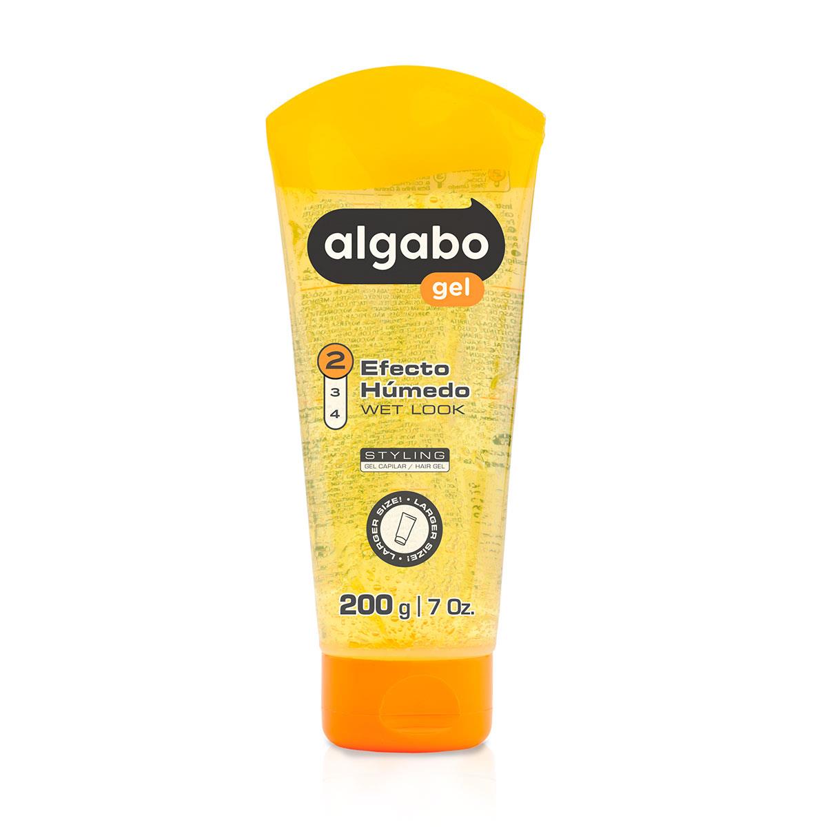 Algabo Gel Efecto Húmedo Promoción 200g + 50g Gratis