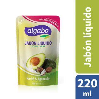 Algabo Jabón Líquido Karité y Agua Repuesto Doypack 220ml