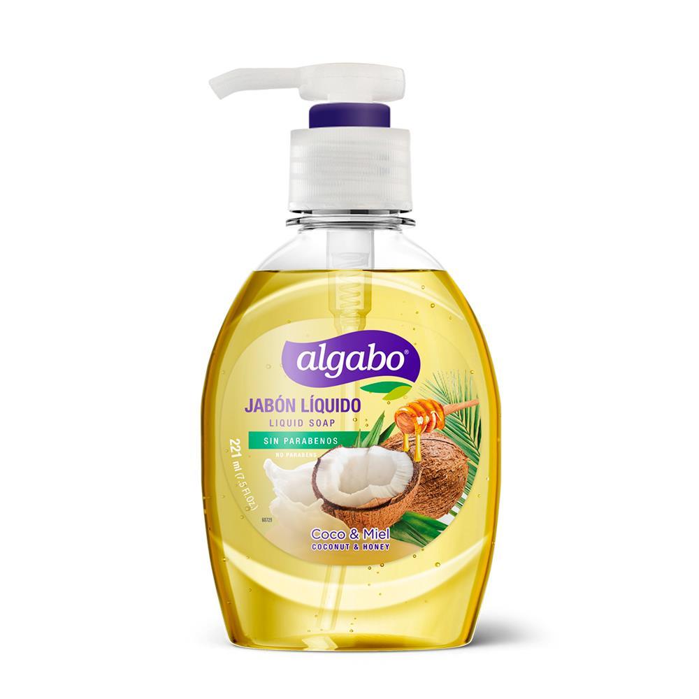 Algabo Jabón Líquido Coco y Miel 221ml