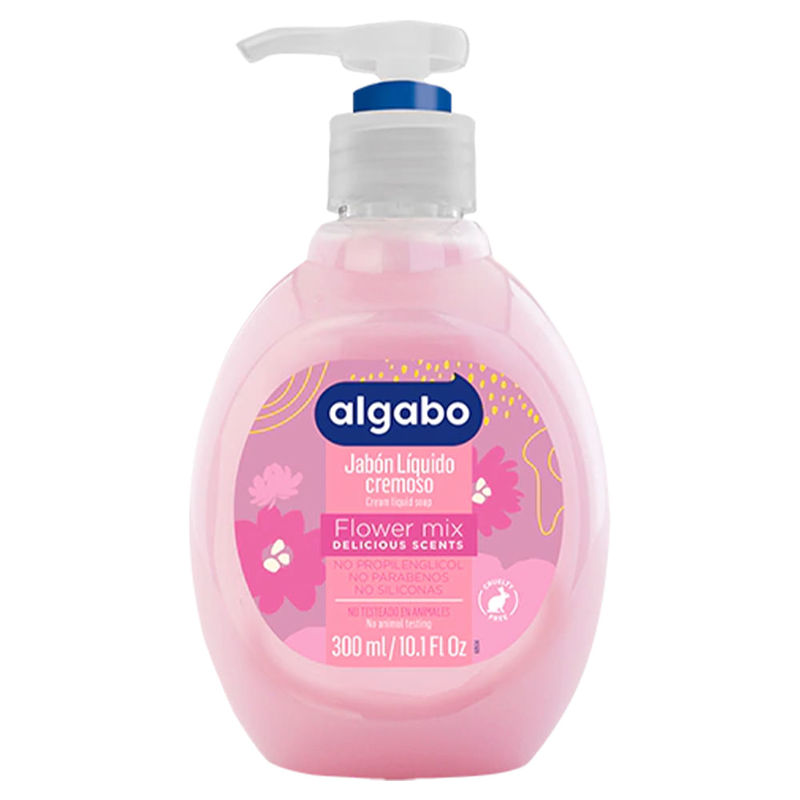 Algabo Jabón Líquido Flower Mix 300ml
