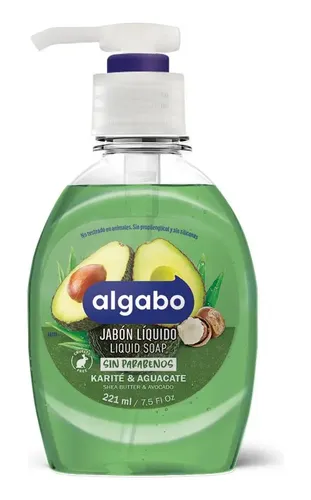Algabo Jabón Líquido Karité y Aguacate 221ml