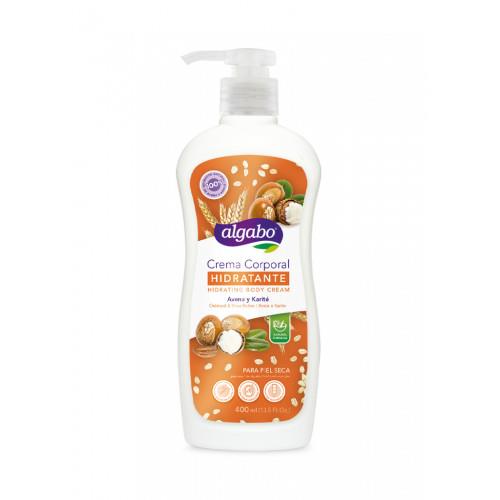 Algabo Lotion Crema Corporal Avena y Karité 400ml