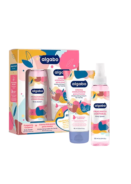 Set Algabo Mujer Crema 90ml + Body Splash 125ml