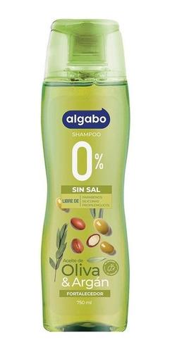 Algabo Shampoo Sin Sal Oliva y Argán 750ml