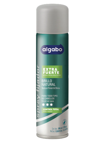 Fijador Extra Fuerte 390 ml Algabo