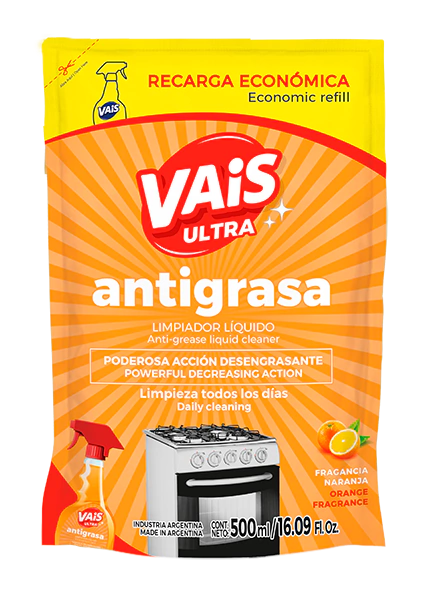 Algabo Vais Limpiador Antigrasa Repuesto Doypack 500ml