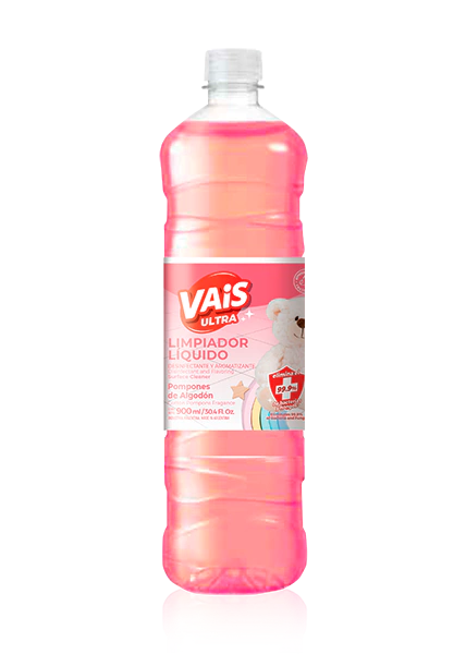 Algabo Vais Limpiador de Pisos Pompones de Algodón 900ml