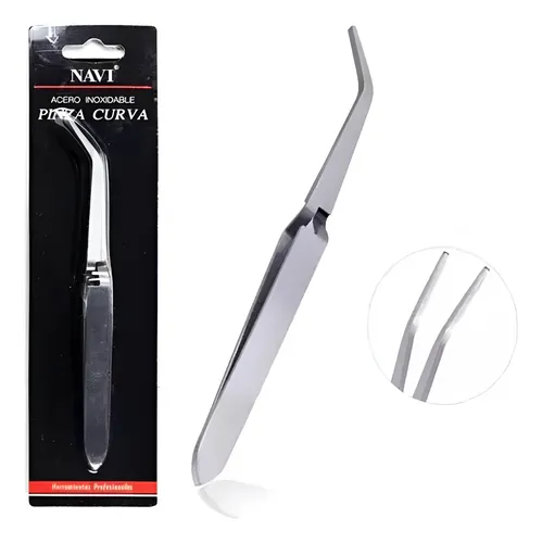 Pinza Curva Inoxidable BDO