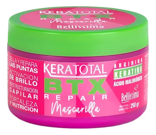 Bellísima BTX Repair Keratotal Máscara Reparadora 250g