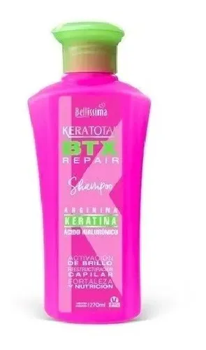 Bellísima BTX Repair Keratotal Shampoo Reparador 270ml