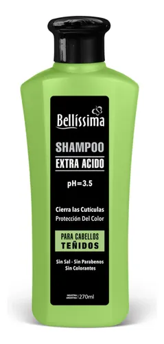 Bellísima Extra Ácido Shampoo pH Balanceado 270ml