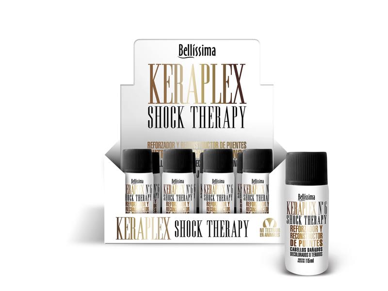 Bellísima Keraplex Nº6 Shock Therapy Ampolla 15ml