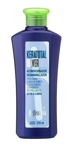 Bellísima Silver Keratotal Acondicionador Matizador 270ml