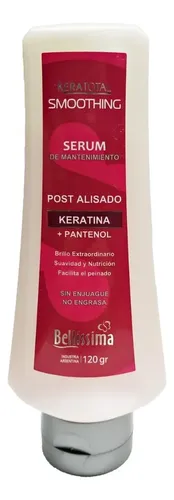 Bellísima Smoothing Keratotal Serum sin Enjuague Recarga 120g