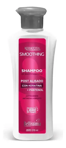 Bellísima Smoothing Keratotal Shampoo Post Alisado 270ml