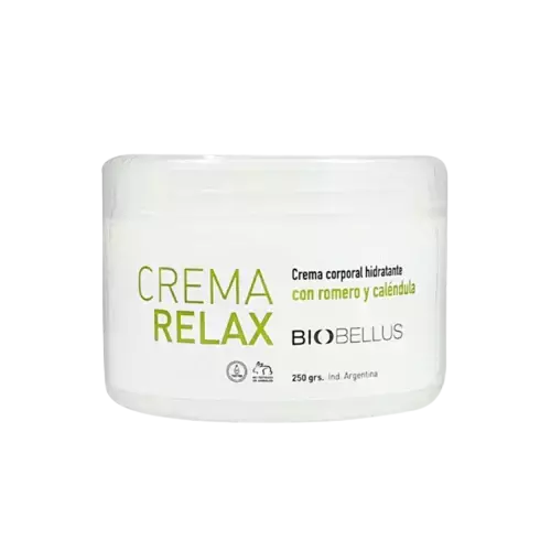 Crema Relax para Masajes Hidratante Biobellus 250g