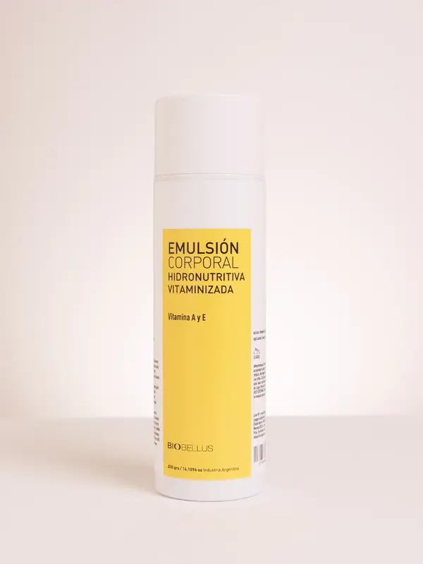 Emulsión Corporal Vitaminizada Biobellus 200g