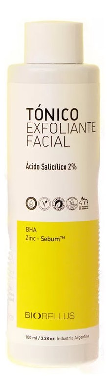 Tónico Exfoliante Facial Biobellus 100ml