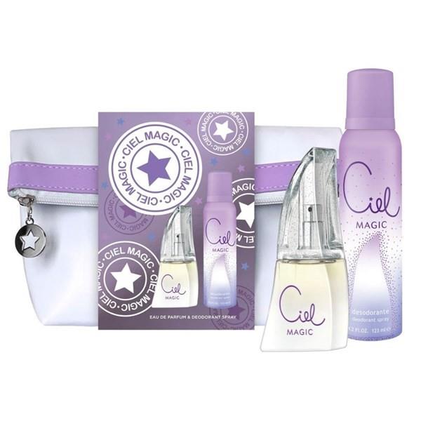 Necessaire + Perfume 50ml y Desodorante Set Ciel Magic