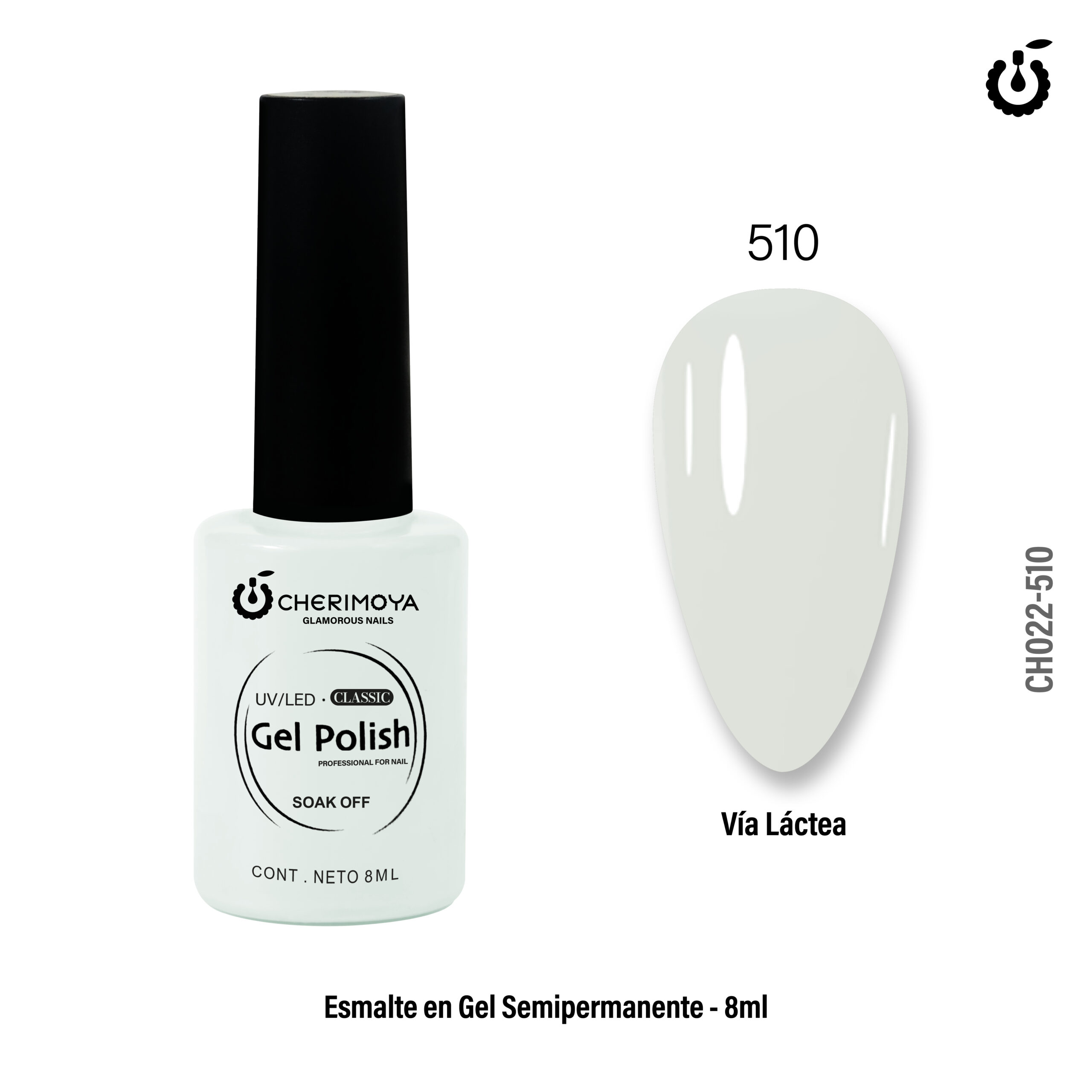 Cherimoya Esmalte Gel Soak Off 8ml