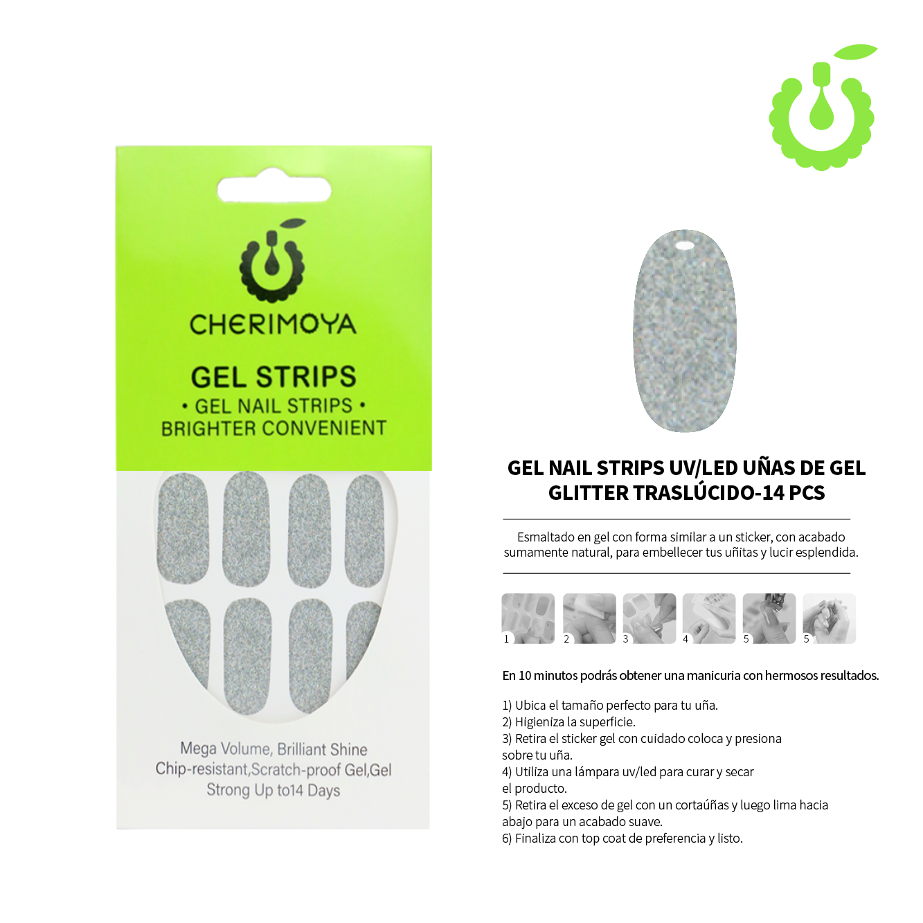 Tiras de Gel Cherimoya