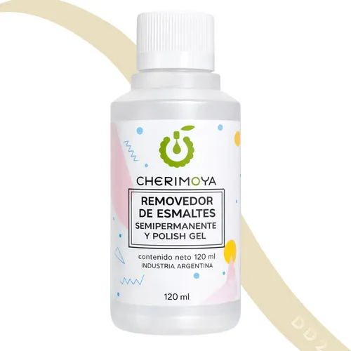 Removedor de Esmalte Semi Permanente y Polish 120 ml Cherimoya