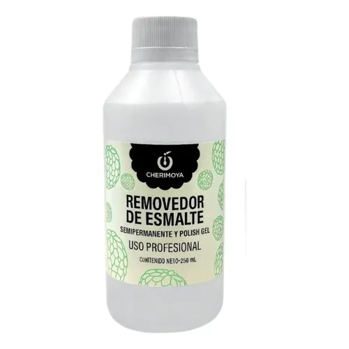 Removedor de Esmalte Semi Permanente y Polish 250 ml Cherimoya