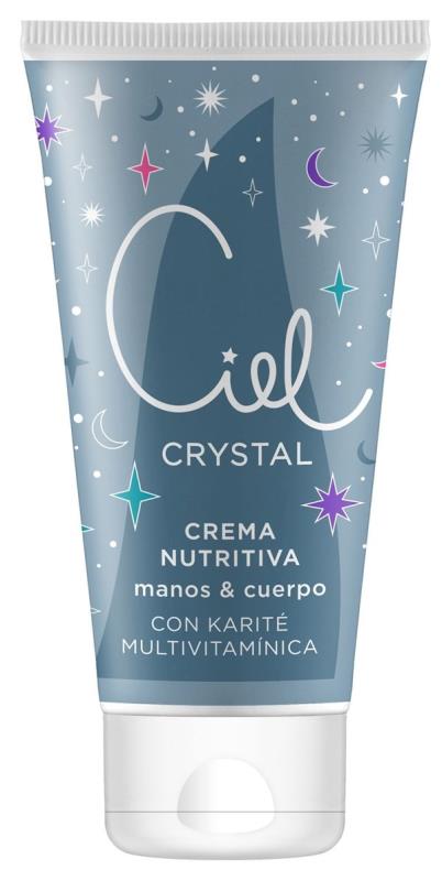 Crema Hidratante para Manos y Cuerpo Ciel Crystal 85ml