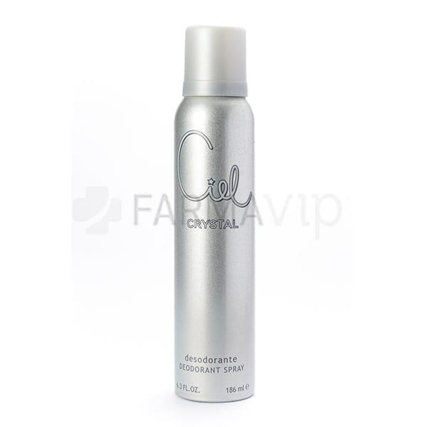 Desodorante en Aerosol Ciel Crystal 186ml
