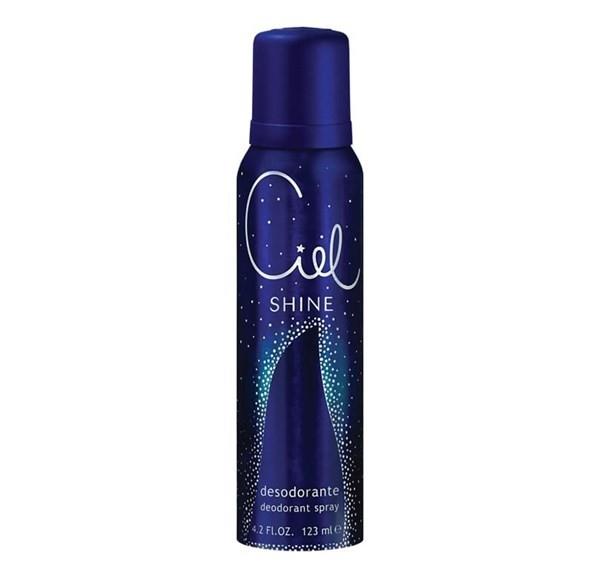 Desodorante en Aerosol Ciel Shine 123ml