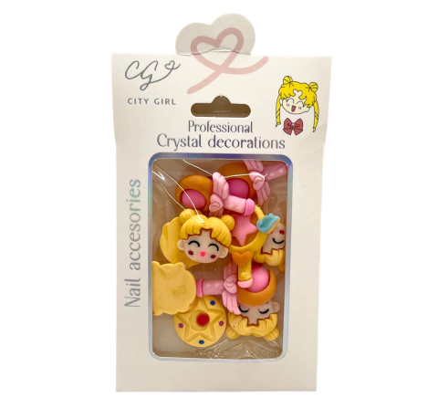 Decoraciones de Cristal Para Uñas City Girl