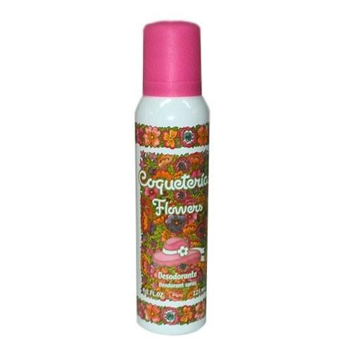 Desodorante en Aerosol Coqueterias Flowers 123ml