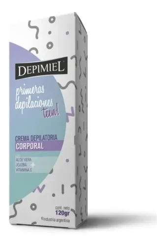 Crema Depilatoria Cuerpo Teen Depimiel 120g