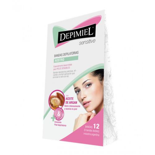 Bandas Depilatorias Rostro Sensitive Depimiel