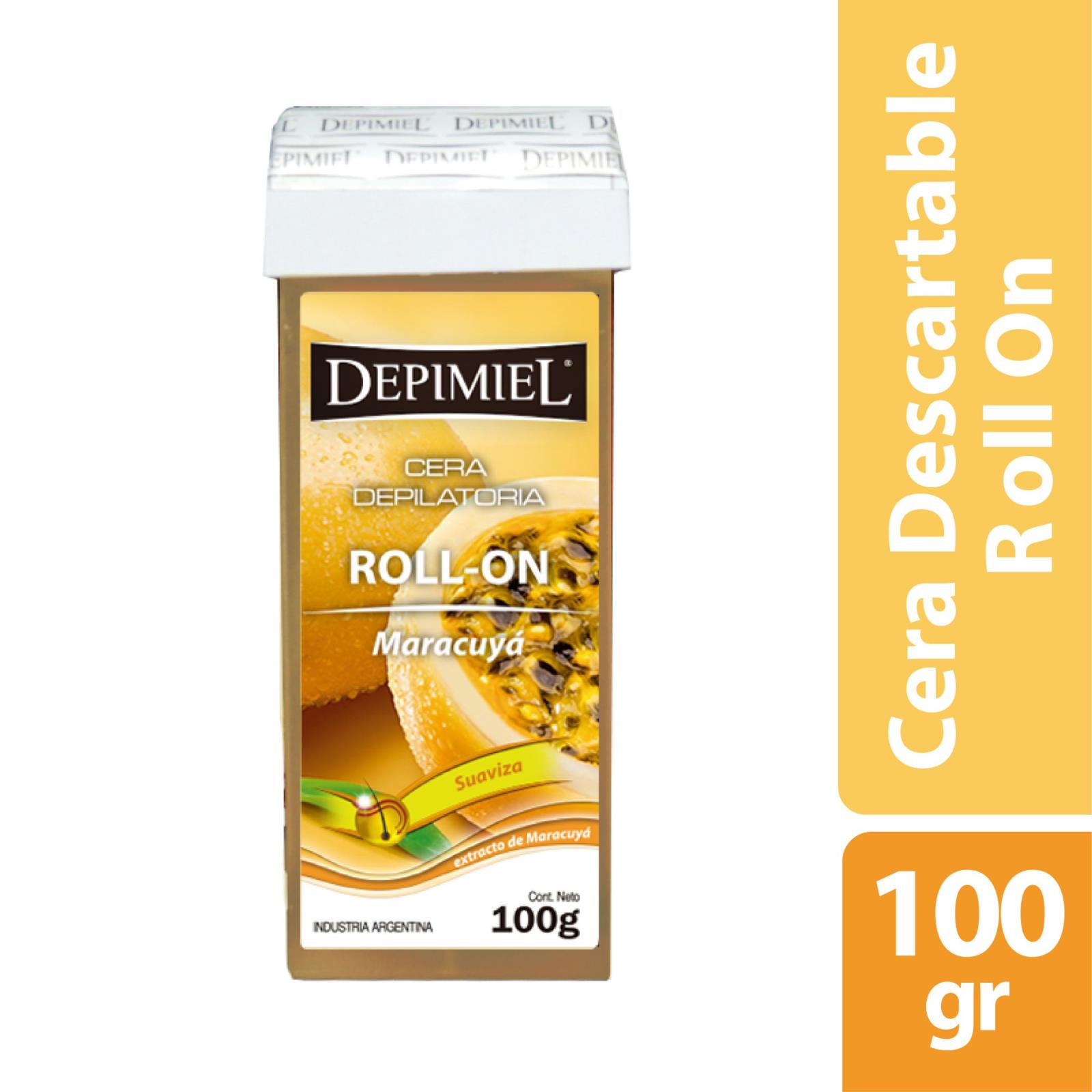 Cera Roll-On Maracuyá Depimiel 100g