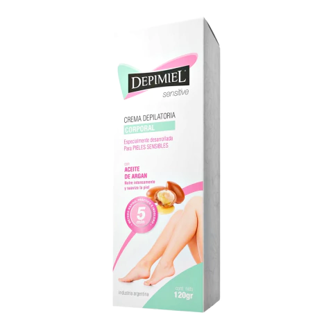 Crema Depilatoria Cuerpo Sensitive Depimiel 120g