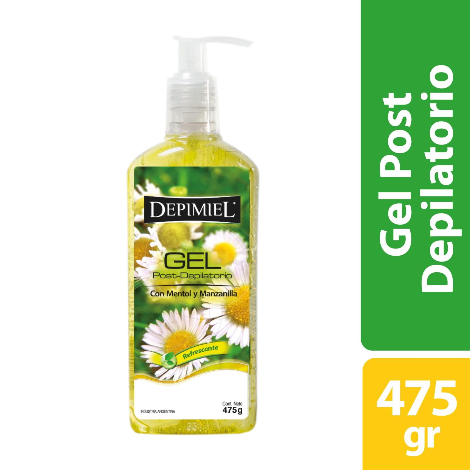 Gel Refrescante Post Depilación Depimiel 475g