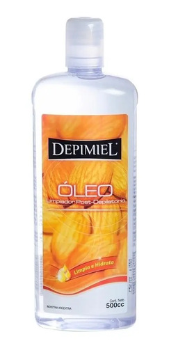 Óleo Limpiador Post Depilación Depimiel 500ml
