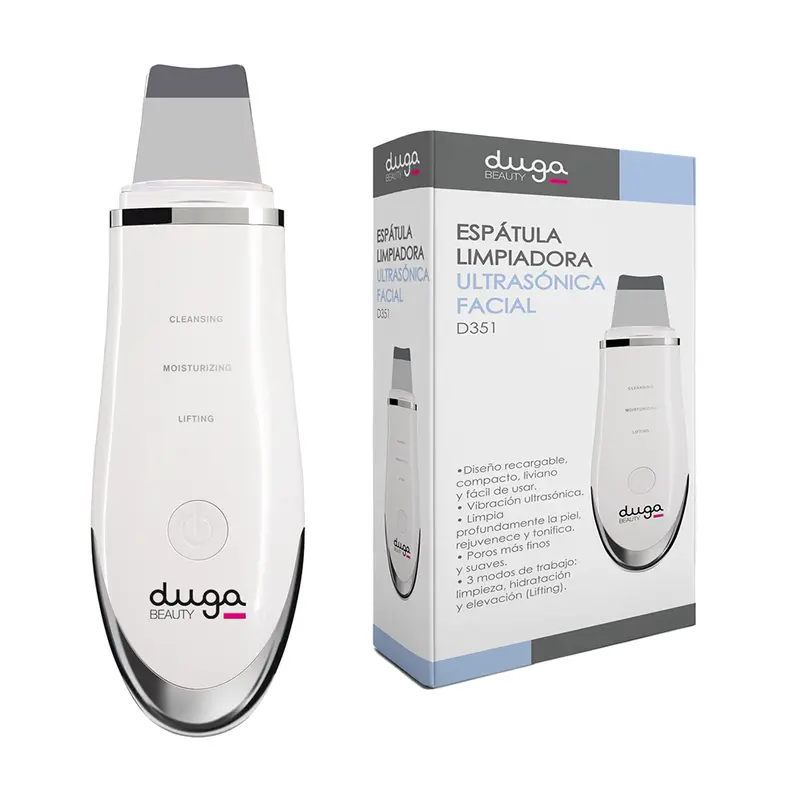 Espátula Limpiadora Facial Ultrasónica D351 Duga