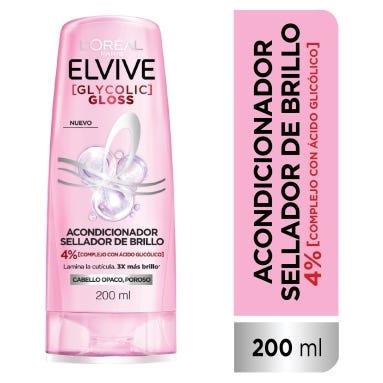 Acondicionador Elvive Glycolic Gloss 200 ml L'Oréal