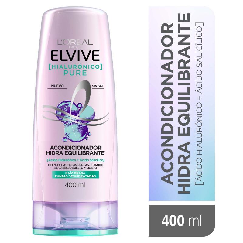 Acondicionador Elvive Hydra Pure 400ml L'Oréal