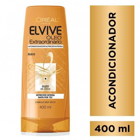 Acondicionador Óleo Extraordinario Nutrición Intensa 400ml Elvive
